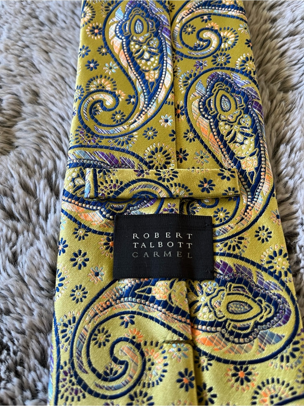 90s Vintage Robert Talbott Designer Silk Tie